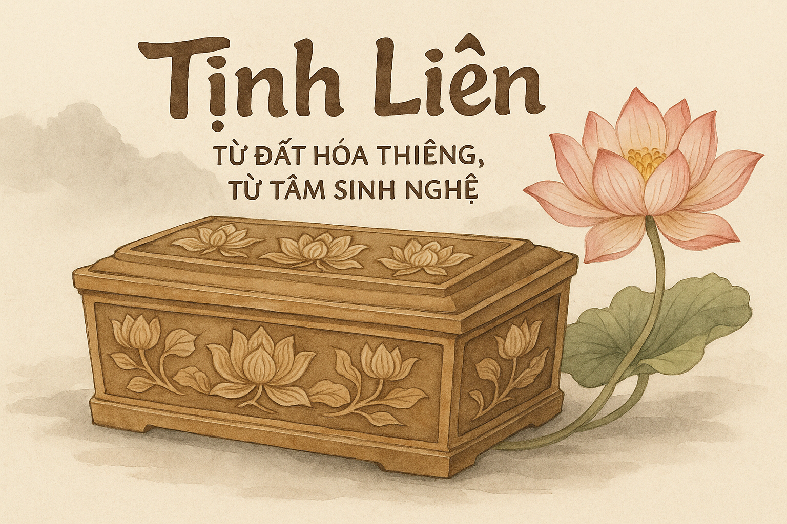 Bộ Tiểu Quách Tịnh Liên – Từ Đất Hóa Thiêng, Từ Tâm Sinh Nghệ